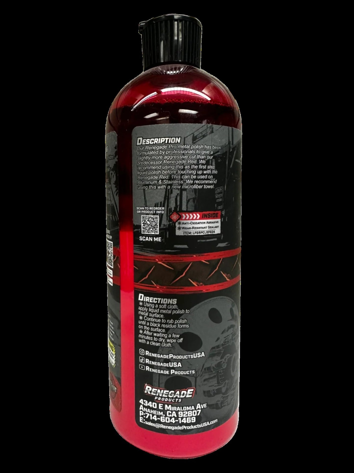 PRO RED Metal Polish