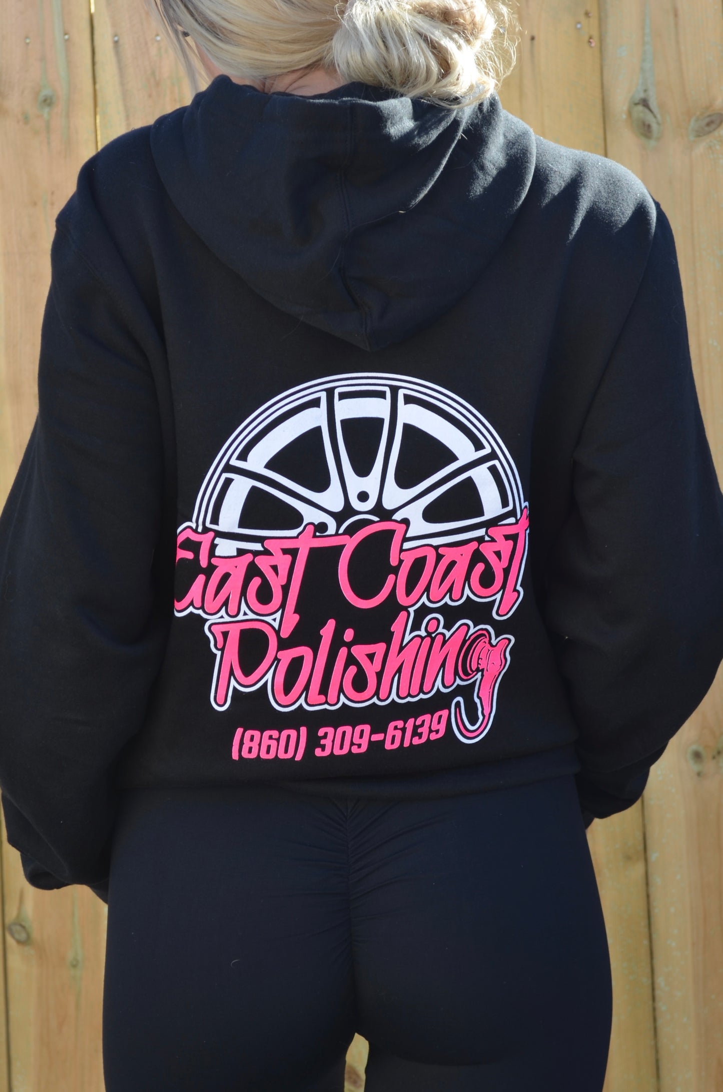 PINK EAST COAST HOODIE