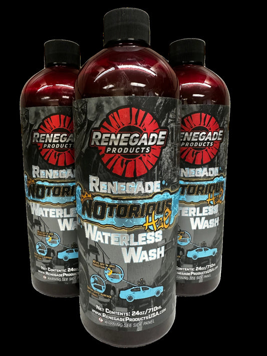 NOTORIOUS H2O WATERLESS WASH