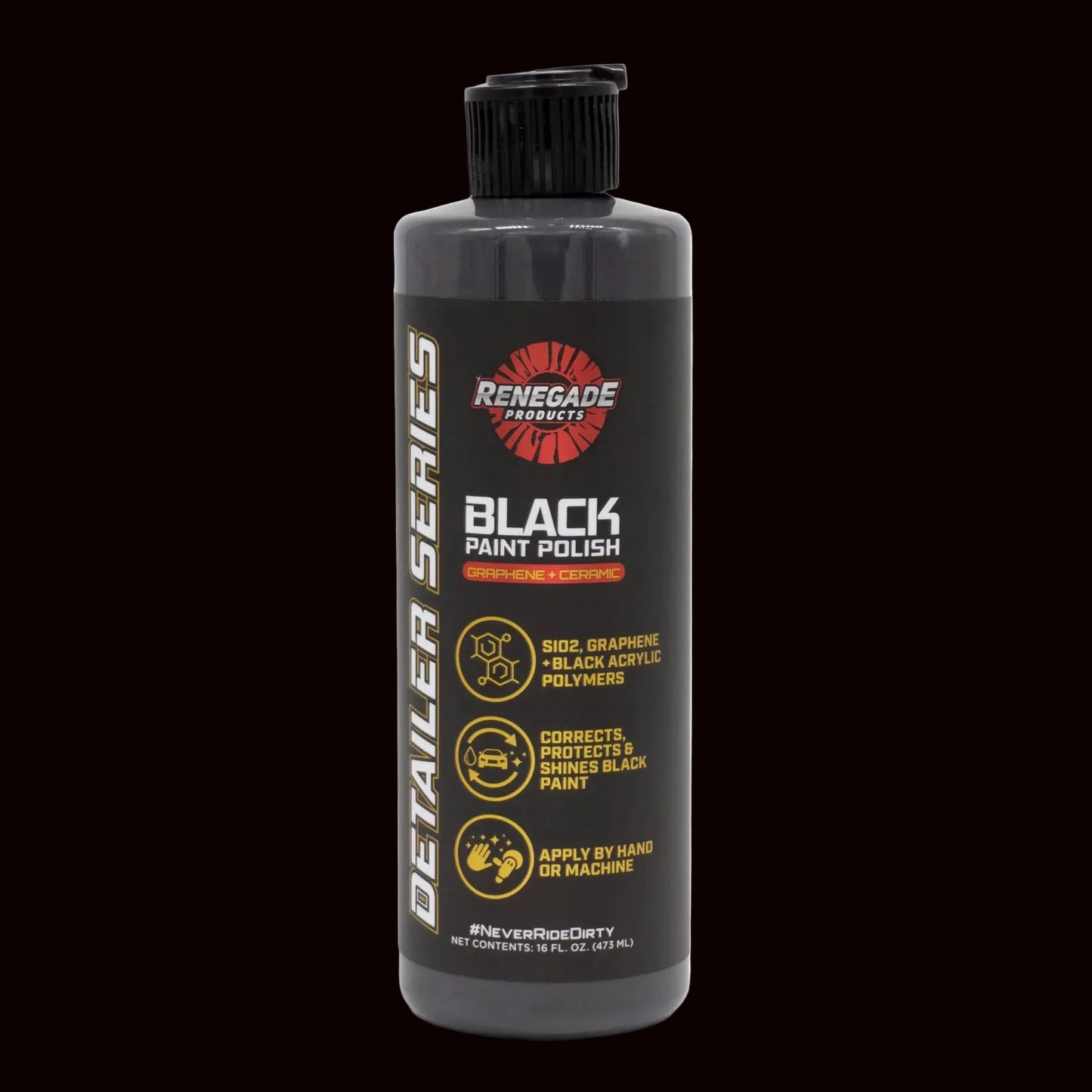 BLACK PAINT POLISH