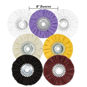 6" Mini Airway Buffing Wheels